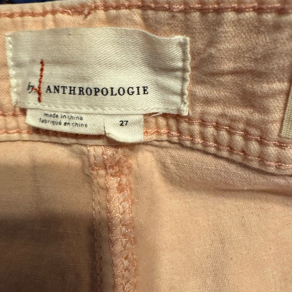 Anthropologie Blush Trousers